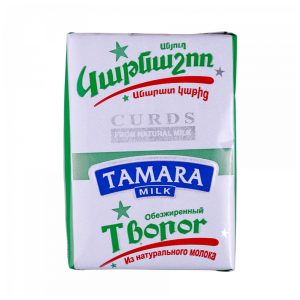 Կաթնաշոռ Թամարա 0% 180գ