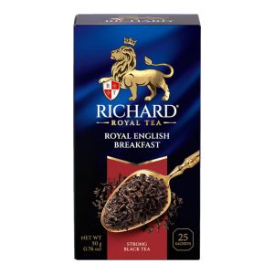 Թեյ Richard Royal English Вreakfast սև 25x2գ