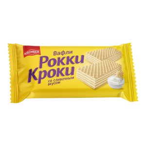 Վաֆլի Ռոկի Կռոկի սերուցքային 125գ