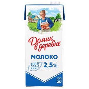 Կաթ Домик в деревне 2.5% 950գր