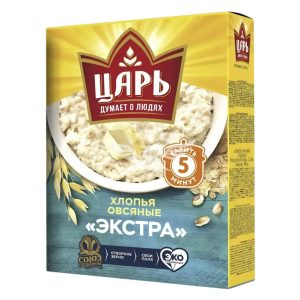 Հացահատիկային փաթիլներ Царь экстра 400գր