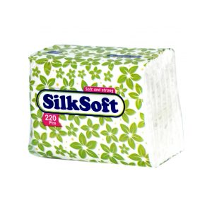Անձեռոցիկ Silk Soft երկշերտ 220հատ