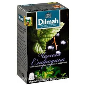 Թեյ Dilmah փաթեթ  սև հաղարջ 20հատ 30գր