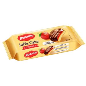 Թխվածքաբլիթ Яшкино ելակ 137գ