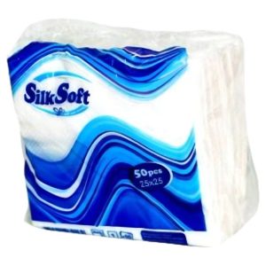 Անձեռոցիկներ Silk Soft 25X25 50հատ