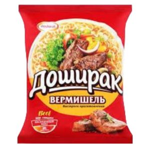 Լապշա Доширак տավարի 60գր