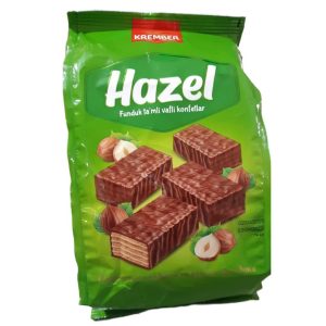 Վաֆլի Hazel գլազուրապատ  255գ