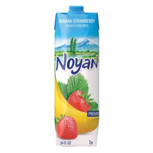 Բնական հյութ Նոյան 1լ բանա-ելակի համով