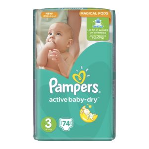 Պամպերս ակտիվ բեյբի չափս 3