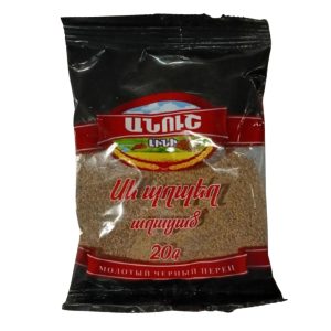 Սև պղպեղ աղացած 20գ Անուշ լինի