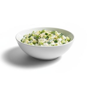 Աղցան քամած մածունով