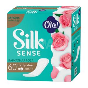 Միջադիր ամենօրյա Ola! Silk թավշյա վարդ 60 հատ