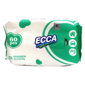 Անձեռոցիկներ Ecca Universal խոնավ 60հ