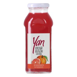 Հյութ Yan կարմիր նարինջ 0,2լ