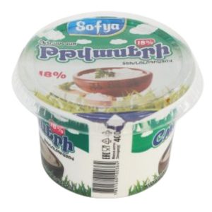 Թթվասերի տեխնոլոգիայով պատրաստված Սոֆյա 400 գր 18%