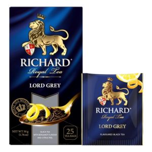 Թեյ սև Richard  Lord Grey լիմոն և ցիտրուս 50գ