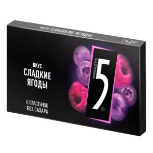 Մաստակ 5Wrigleys քաղցր հատապտուղների համով 31,2գ