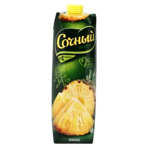 Հյութ Сочный արքայախնձորի համով 1լ