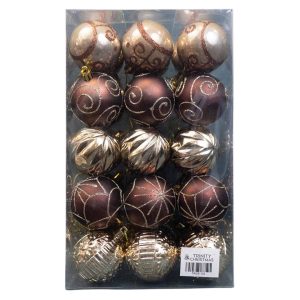 Տոնածառի խաղալիք 15 հատ