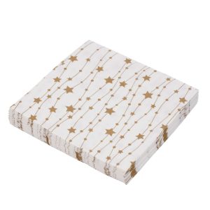 Անձեռոցիկներ Fiore ամանորյա և գունավոր 3շերտ 15հատ