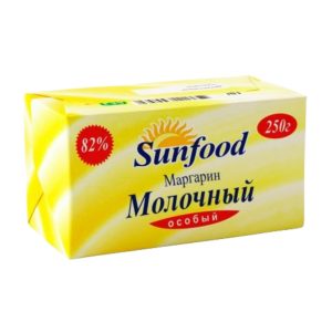 Մարգարին SunFood կաթնային 250գր