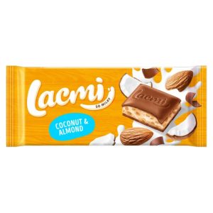 Սալիկ շոկոլադե Roshen Lacmi նուշով և կոկոսով 85գր