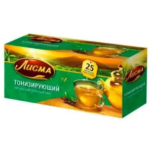 Թեյ Лисма չինական կանաչ 25հատ 37,5գ