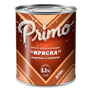 Խտացրած կաթ Primo եփած 370գր
