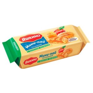 Թխվածքաբլիթ Мини-пай Яшкино հոլանդական խնձորի միջուկով 180գ