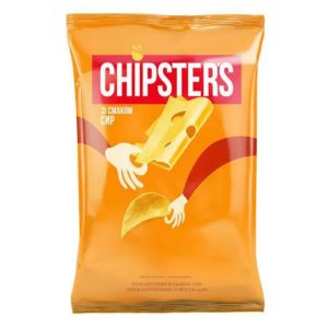 Չիպս Chipsters պանրի համով 100գ