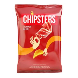 Չիպս Chipsters բեկոնի համով 100գ
