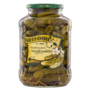 Մարինացված կորնիշոններ 3-6սմ 1500ՄԼ Արթֆուդ