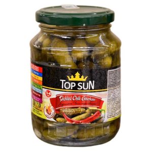 Մարինացված վարունգ 720մլ Թոփ Սան