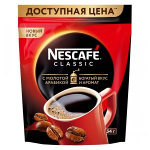 Լուծվող սուրճ Նեսկաֆե կլասիկ 34գ