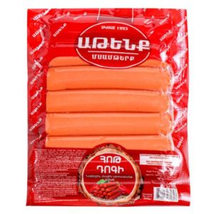 Նրբերշիկ Աթենք հոթ-դոգ 550գ