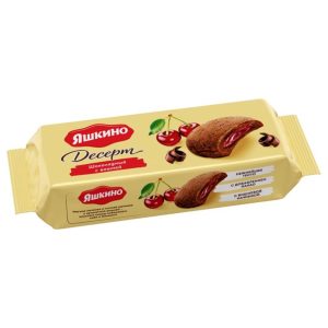 Շոկ. թխվածքաբլիթ բալով 165գ Յաշկինո