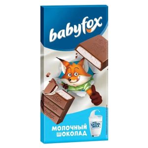 Շոկոլադե սալիկ 90գ Բեյբիֆոքս