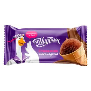 Պաղպաղակ վաֆլե բաժակ От Мартина շոկոլադե 80գ