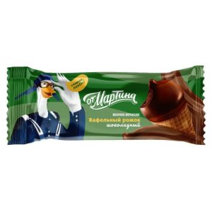 Պաղպաղակ կոն От Мартина շոկոլադե շոկոլադե գլխիկով 70գ