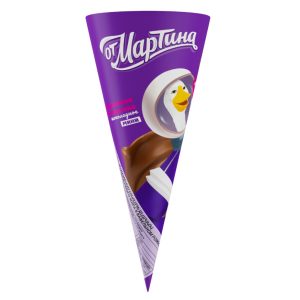 Պաղպաղակ կոն գետնանոուշով От Мартина շոկոլադե 78գ
