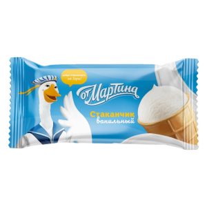 Պաղպաղակ վաֆլե բաժակ От Мартина վանիլային 80գ